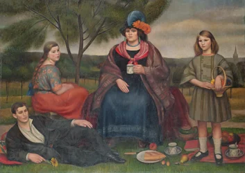 Coster Family on Hampstead Heath